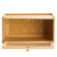 thumbnail image 1 of STAWAY Large Bamboo Bread Box - Classic Design, Stackable, Durable & Ventilated, Easy Clean Kitchen Storage Container for Fresh Bread & Food, 1 of 9