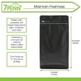 thumbnail image 2 of 7Penn Resealable Coffee Bags - 16oz 50pk Organizational Packaging Zipper Pouch, 2 of 2