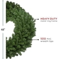 thumbnail image 4 of Northlight Deluxe Windsor Pine Artificial Christmas Wreath - 48" Unlit, 4 of 4
