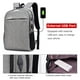 thumbnail image 3 of Mochila para portátil de 15,6 pulgadas, bolsa de negocios antirrobo de gran capacidad con bloqueo Abanopi Negro/15.6 pulgadas, 3 of 7