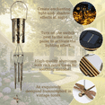 thumbnail image 3 of KEYAHAPPY Solar Wind Chimes for Outside, Windchimes Outdoors Solar Powered Lights for Garden Decor, Memorial Wind Chimes for Patio Porch Lawn Yard Decorations Outdoor, Hummingbird, 3 of 6