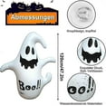 thumbnail image 2 of 2025 Halloween Decoration Inflatable Ghost, 1.2 M Halloween Ghost Inflatable Lights Halloween Decoration With Remote Control, 2 of 5