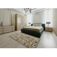thumbnail image 4 of Ahgly Company Indoor Square Abstract Light French Beige Brown Abstract Area Rugs, 6' Square, 4 of 6