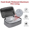 thumbnail image 3 of Bolsa de almuerzo pequeña para mujeres y niñas, lonchera aislada, mini lonchera térmica, lonchera para adultos, 3 of 5