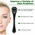 thumbnail image 3 of Derma Roller, Dermaroller facial de 0,5 mm, rodillo de microagujas para estimular el crecimiento del cabello y la barba, reduce la caída del cabello, cuidado de la piel del rostro,, 3 of 5