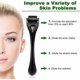 thumbnail image 3 of Derma Roller, Dermaroller facial de 0,5 mm, rodillo de microagujas para estimular el crecimiento del cabello y la barba, reduce la caída del cabello, cuidado de la piel del rostro,, 3 of 5