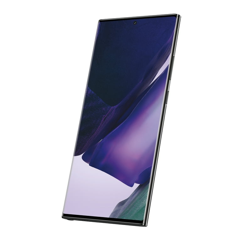 Samsung Galaxy Note 20 Ultra 5G, 128GB Mystic Black - Straight