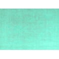 thumbnail image 1 of Ahgly Company Indoor Rectangle Abstract Turquoise Blue Modern Area Rugs, 5' x 7', 1 of 4