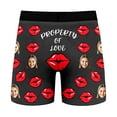 thumbnail image 6 of KHONTS Personalized Boxers for Men Husband Boyfriend Funny Boxers for Men Valentine's Day Birthday for Him 03-Black L, 6 of 8