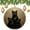 pattern-1, variant on Ceramics Ornaments Autumn Halloween 2024 Ornament Black Cats with Golden Stars Xmas Tree Decorations Flat Circle Ceramic Ornament Christmas Ornament for Family Sister Friend