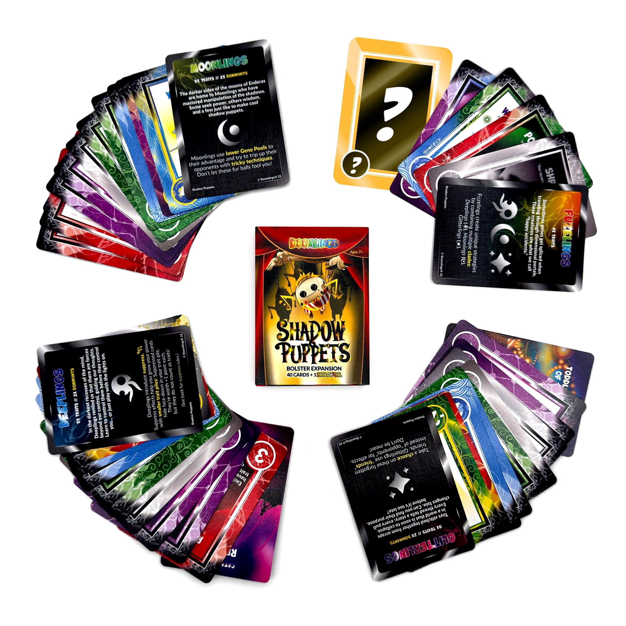 Doomlings Card Game: Shadow Puppets Bolster Expansion