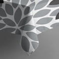 thumbnail image 5 of Simple Petal Shaped Geometric Floral Pattern Square Tablecloth,Waterproof Square Table Cover,Wipeable Spillproof Washable Table Cover for Home Kitchen Party Decor 42"X42"(107x107cm), 5 of 6