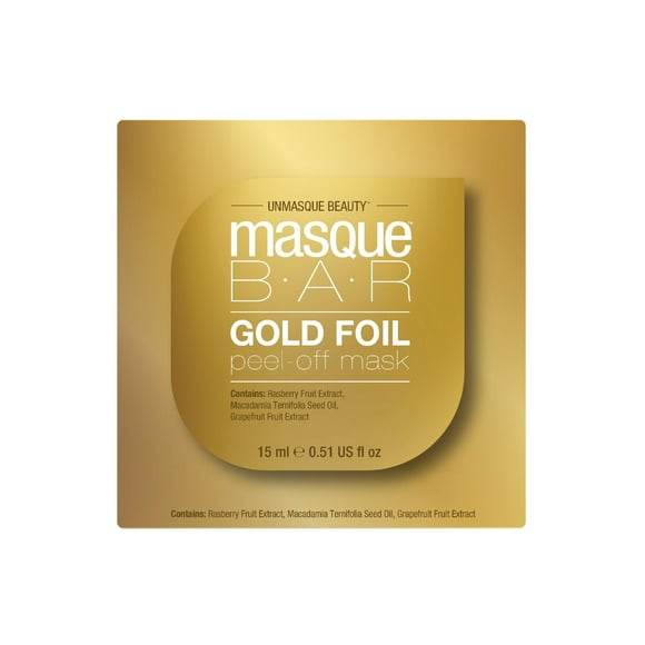 Masque Bar Masque Pelable à la Feuille d'Or - Pod - 0.51 Once Liquide