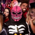 thumbnail image 4 of Xihbxyly Máscara de Calavera de Halloween, Diseño Fantasma Realista, Alta Elasticidad y Comodidad, Protección para Deportes Al Aire Libre, Accesorio de Cosplay y Fiesta, para Hombre y Mujer, Fácil de, 4 of 5