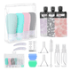 thumbnail image 1 of 17pcs Botellas Viaje Silicona Botes Para Gel Y Champu Xtellar multicolor, 1 of 4