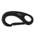 thumbnail image 2 of Scuba Diving Dive Stainless Steel Egg Carabiner Snap Hook Clip, Durable and Rust Resistance - Black, 50mm, 2 of 10