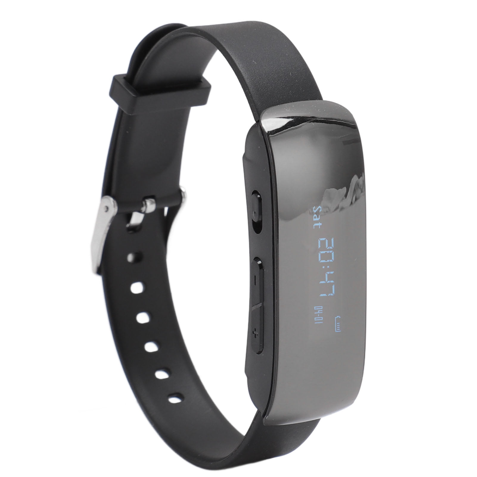 Voice Activated Recorder Wristband, Clear Display, MP3 Player, Long Battery Life, 90mAh