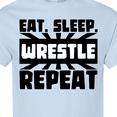 thumbnail image 4 of Inktastic Eat, Sleep, Wrestle, Repeat T-Shirt, 4 of 5