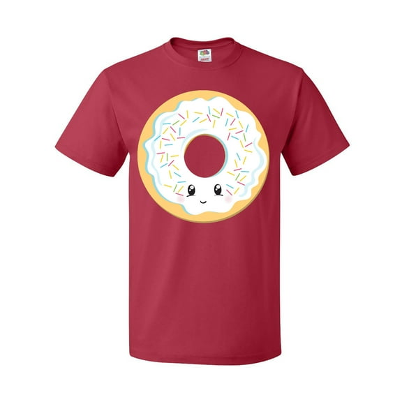 Inktastic White Donut T-Shirt