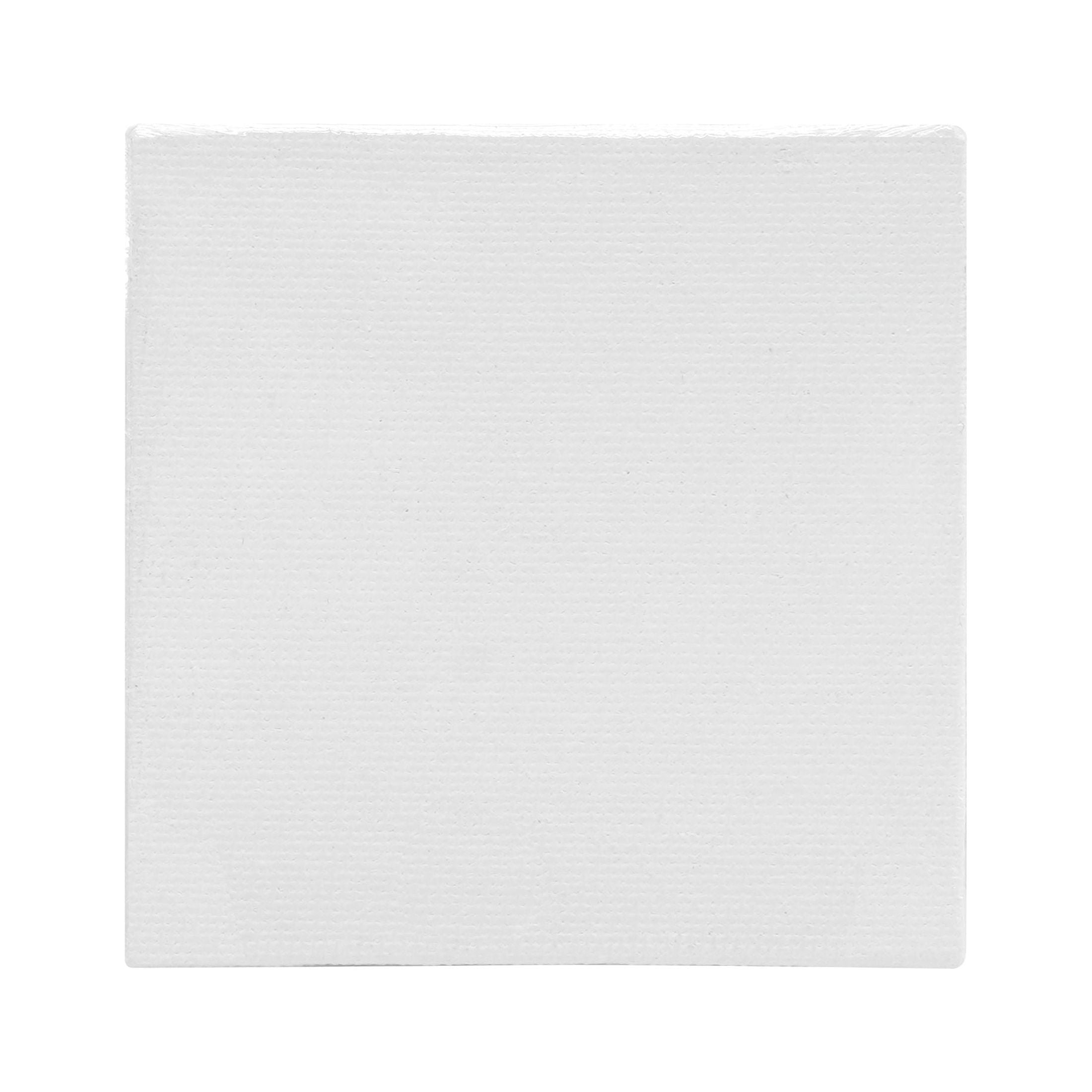 Mini Magnetic Studio Canvas Panel, 100% Cotton Acid Free White Canvas, 2.56"X2.56", 1 Piece, Academic Canvas, Great Chioce for Beginners and Hobbyists of All Skill Levels.