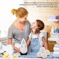 thumbnail image 4 of 6pack Nature Wool Dryer Balls - Fabric Softener Ball For Sensitive Skin - Helps Prevent Wrinkles And Reduces Static - Reusable 3000 Cycle Rating, 4 of 5