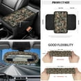 thumbnail image 5 of Yuyamidu Camo Hunting Front Car Seat Covers Full Set of 12 Wood Steering Wheel Cover Seatbelt Pads Armrest Pad Coasters Garbage Can Rear View Mirror Cover Keychain Air Vent Bag, Universal Fit, 5 of 6