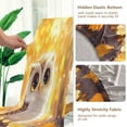 thumbnail image 4 of BZSMCE Chairs Slipcovers Dining Chair Covers Autumn’s Wise Little Owl Creative Pattern, 4 of 7