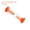 Orange, variant on Uxcell 3 Minute Sand Timer, 10pack Small Sandy Clock, Count Down Sand Glass Red