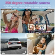 Carpuride W903 Portable Wireless Carplay & Android Auto with Dash Cam - 9.3 HD IPS Screen, 4K Front Camera