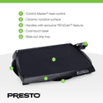 thumbnail image 4 of Presto Tilt 'n Drain Electric BigGriddle with Nonstick Ceramic Cooking Surface, 4 of 12