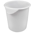 thumbnail image 1 of Rubbermaid FG572400WHT 8 qt Round Storage Container - White Poly, 1 of 1