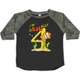 thumbnail image 3 of Inktastic I'm O-fish-ally Four Cute Clownfish Fourth Birthday Boys or Girls Toddler T-Shirt, 3 of 5