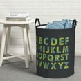 thumbnail image 6 of XMXT Collapsible Laundry Basket, Vintage Character Pattern Waterproof Laundry Hampers Storage Baskets Dirty Clothes Hamper, 40L, 6 of 8