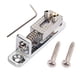 thumbnail image 5 of 3 accesorios de instrumento de puente de guitarra individual para guitarra tornillo de llave cromo shamjiam Puente individual de guitarra, 5 of 9