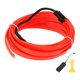 thumbnail image 1 of Cuerda de luz LED EL de 3 metros Unique Bargains, tira de luz brillante para decoración de coches, caja de batería (3V) roja, 1 of 1