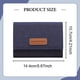 thumbnail image 3 of Bolsa de transporte para aceites esenciales, solo bolsa de almacenamiento, de mezclilla y cuero sintético para accesorios pequeños, organizadora, 3 of 3