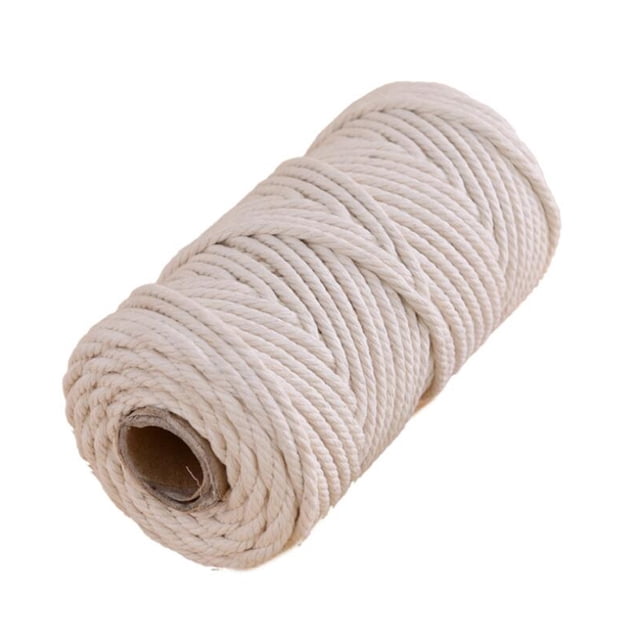 Cotton Rope Wall Hanging Decor Cord Tapestry Decor Cord Twisted Macrame String Handmade Waving Cotton Rope