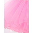 thumbnail image 6 of vastwit Girls Ballet Ballet Dance Tutu Skirts Crinoline Slip Petticoat Birthday Dress Up Underskirt Pink S, 6 of 7