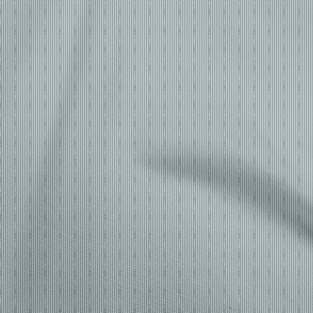 oneOone Viscose Chiffon Grayish Blue Fabric Stripes Sewing Craft Projects Fabric Prints By Yard 42 Inch Wide