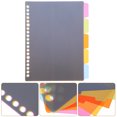 thumbnail image 3 of 10 Books Convenient Binder Dividers Daily Use Notebook Dividers Household Binder Tabs, 3 of 9