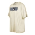 thumbnail image 2 of Men's New Era  Cream Las Vegas Raiders 2023 NFL Draft Big & Tall T-Shirt, 2 of 3
