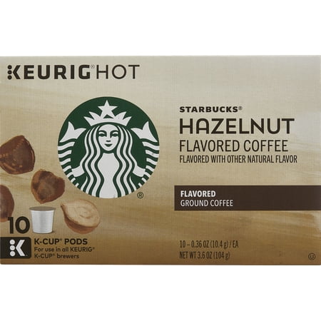 Starbucks Flavored Ground Coffee Hazelnut -- 10 K-Cups