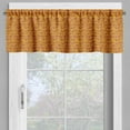 thumbnail image 4 of Ambesonne Autumn Valance & Curtain, Plant Shaped Leafy Motifs, 55"x45", Dark Yellow and Rust, 4 of 7