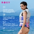 thumbnail image 6 of ROXY Women's Life Vest, USCG and Transport Canada Approved PFD, Evoprene CGA Life Jacket, Personal Flotation Device for Jet Skiing Wakeboarding Rafting Sailing Surfing Boating Water Sports - L, 6 of 7