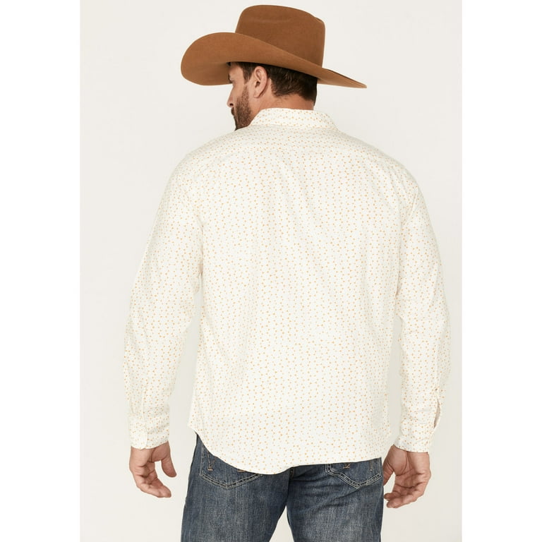 Levi's Men's Long Sleeve Circle Geo Print Western Shirt