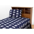 thumbnail image 2 of Uconn Huskies 100% Cotton Sheet Set Twin XL, 2 of 3