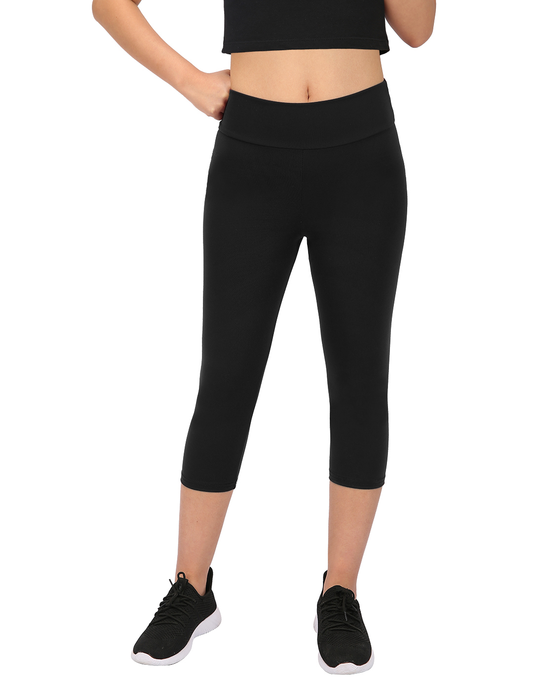 HDE Womens Scrunch Butt Lifting Capri 