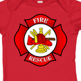 thumbnail image 4 of Inktastic Maltese Cross Firefighter Boys or Girls Baby Bodysuit, 4 of 5