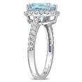 thumbnail image 3 of Everly Women's Topaz 10k White Gold Ring, 3 of 8