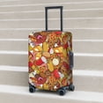 thumbnail image 5 of Travel Luggage Cover Protector - Cute Food Cake Chicken Leg Donuts Anti-Scratch Suitcase Covers Fits 18-32 Inch Luggage, 5 of 5